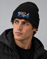 Leicester 1884 — Heritage Fox Embroidered Football Beanie