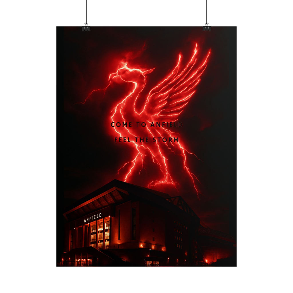 LFC Anfield Feel The Storm Print