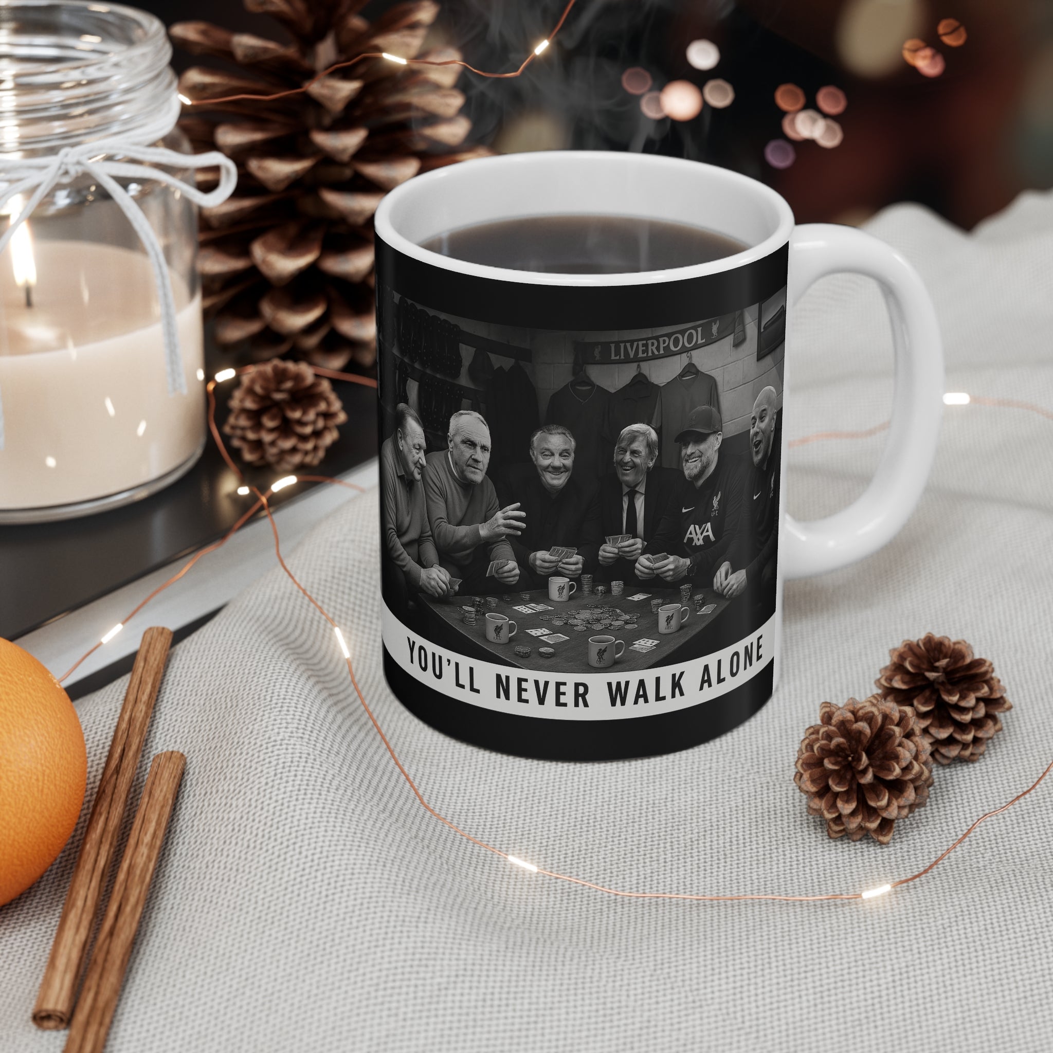 Liverpool FC Fan Mug - Anfield Poker Night