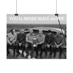 LFC Managers Girder Over Anfield Print