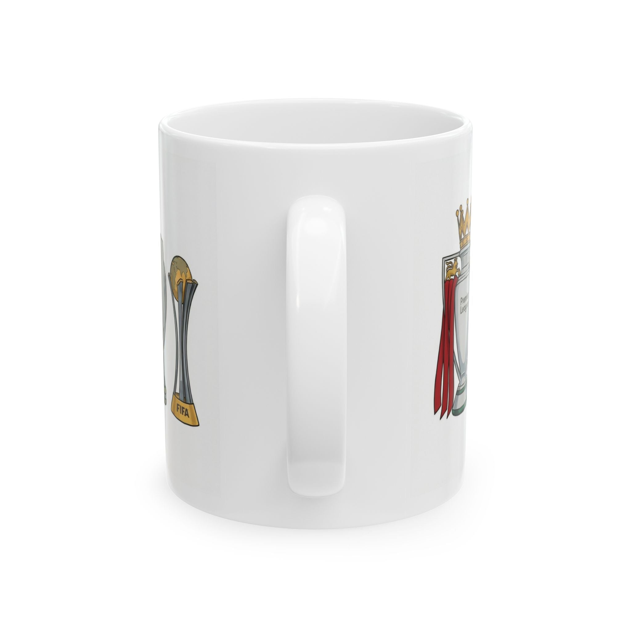 Liverpool FC Fan Mug - Trophies and Shirts