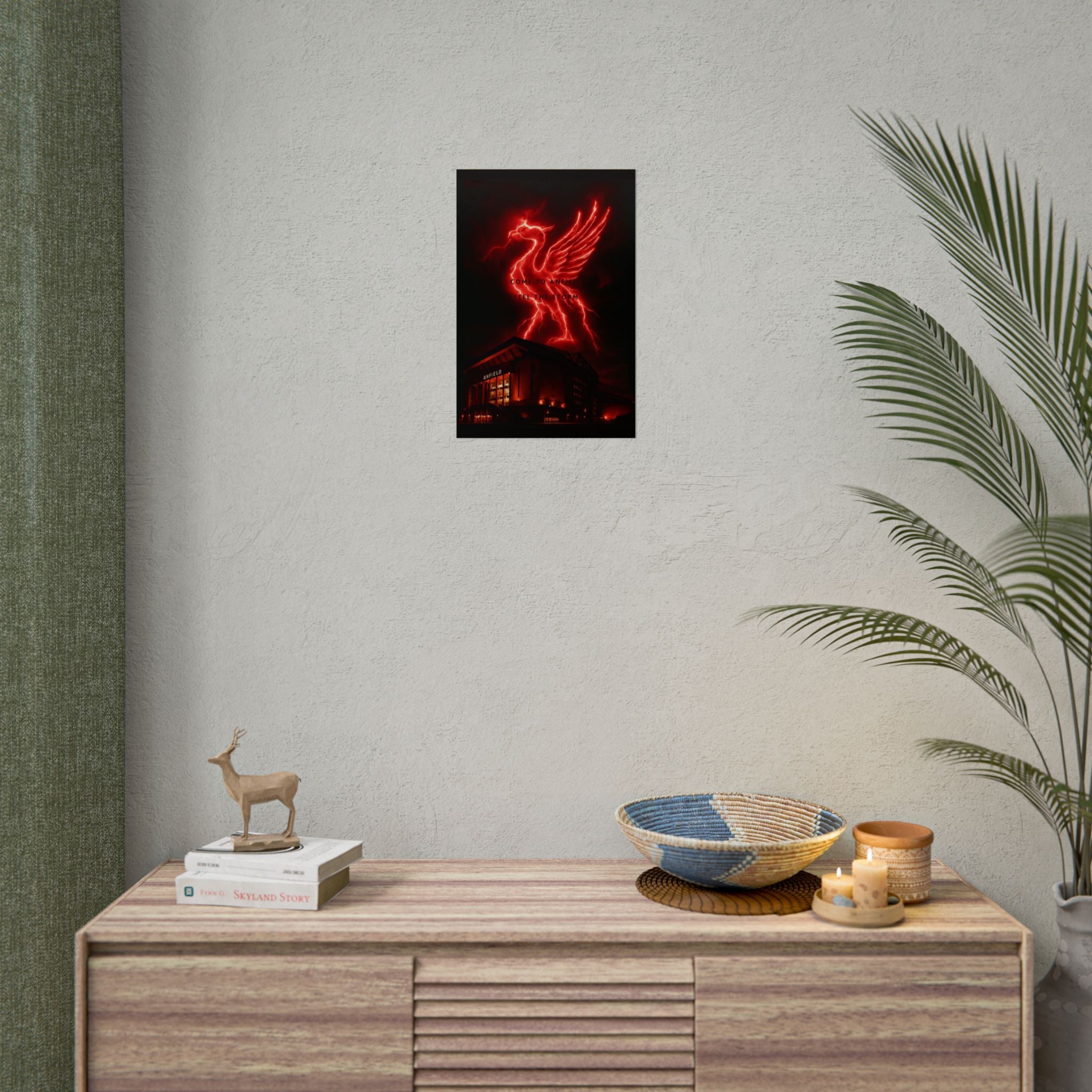LFC Anfield Feel The Storm Print
