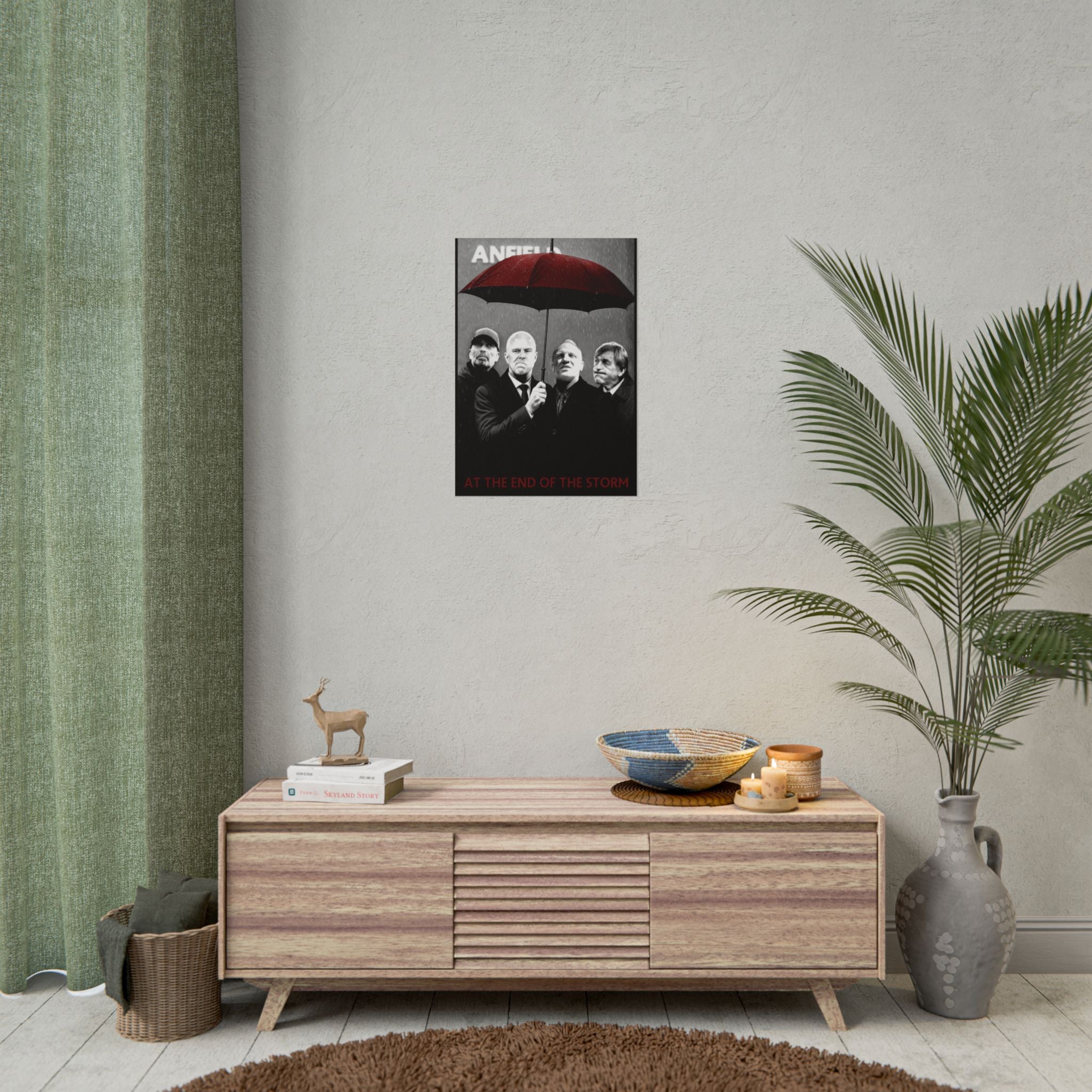 LFC Managers Anfield Storm Print