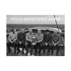 LFC Managers Girder Over Anfield Print