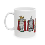 Liverpool FC Fan Mug - Trophies and Shirts
