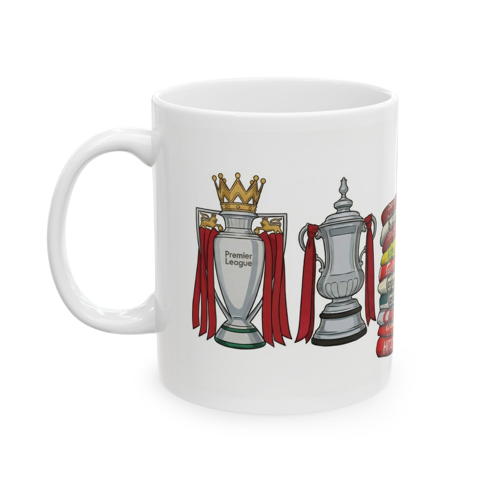 Liverpool FC Fan Mug - Trophies and Shirts