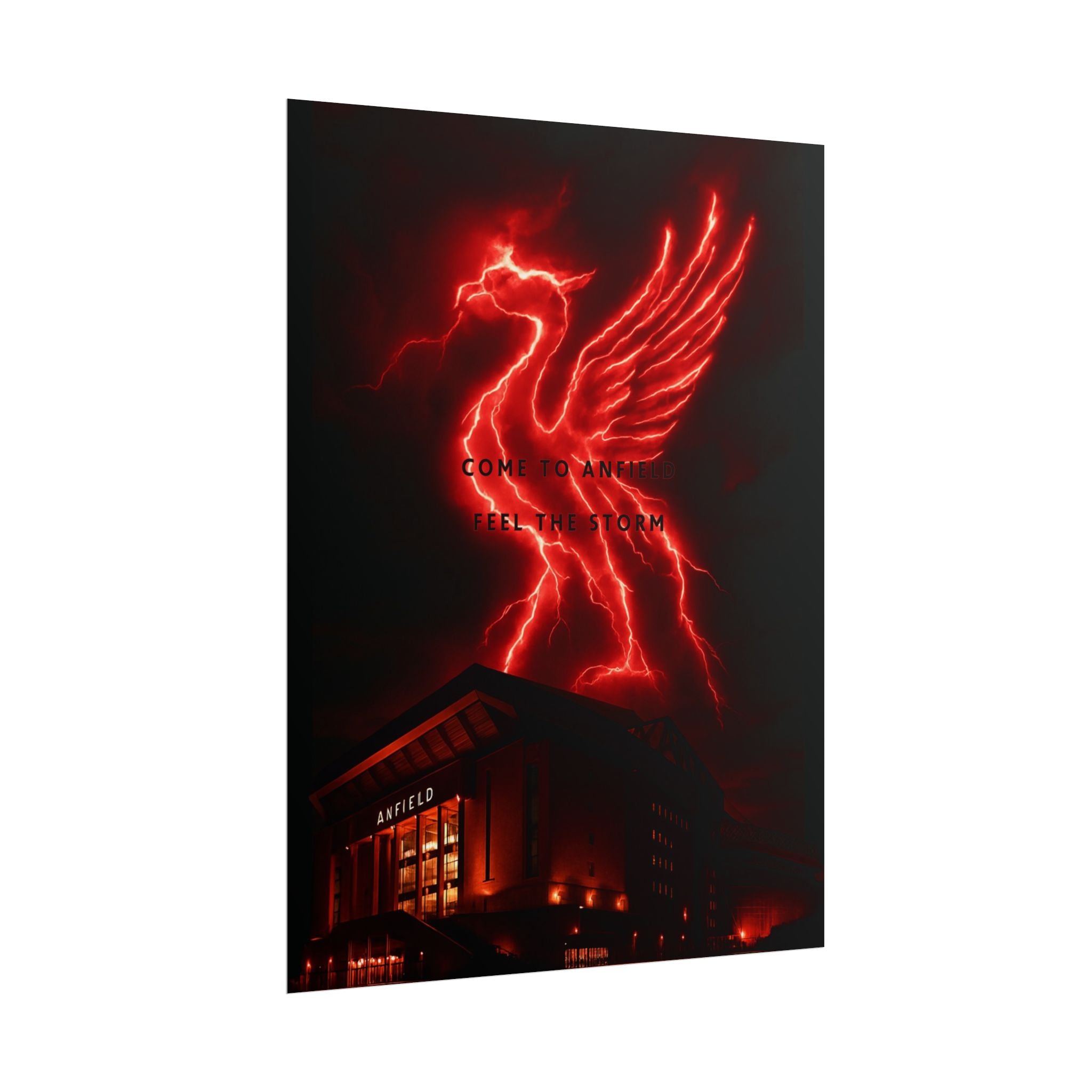 LFC Anfield Feel The Storm Print