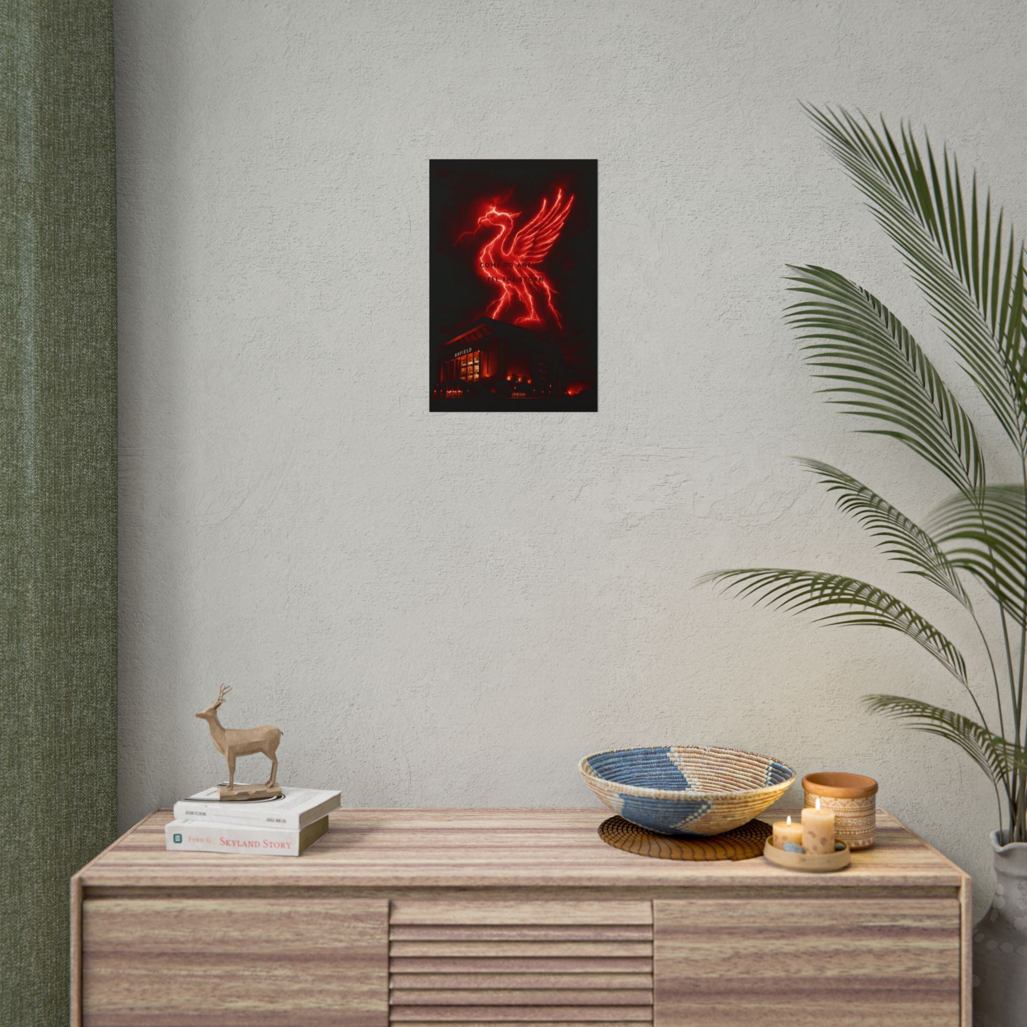 LFC Anfield Feel The Storm Print