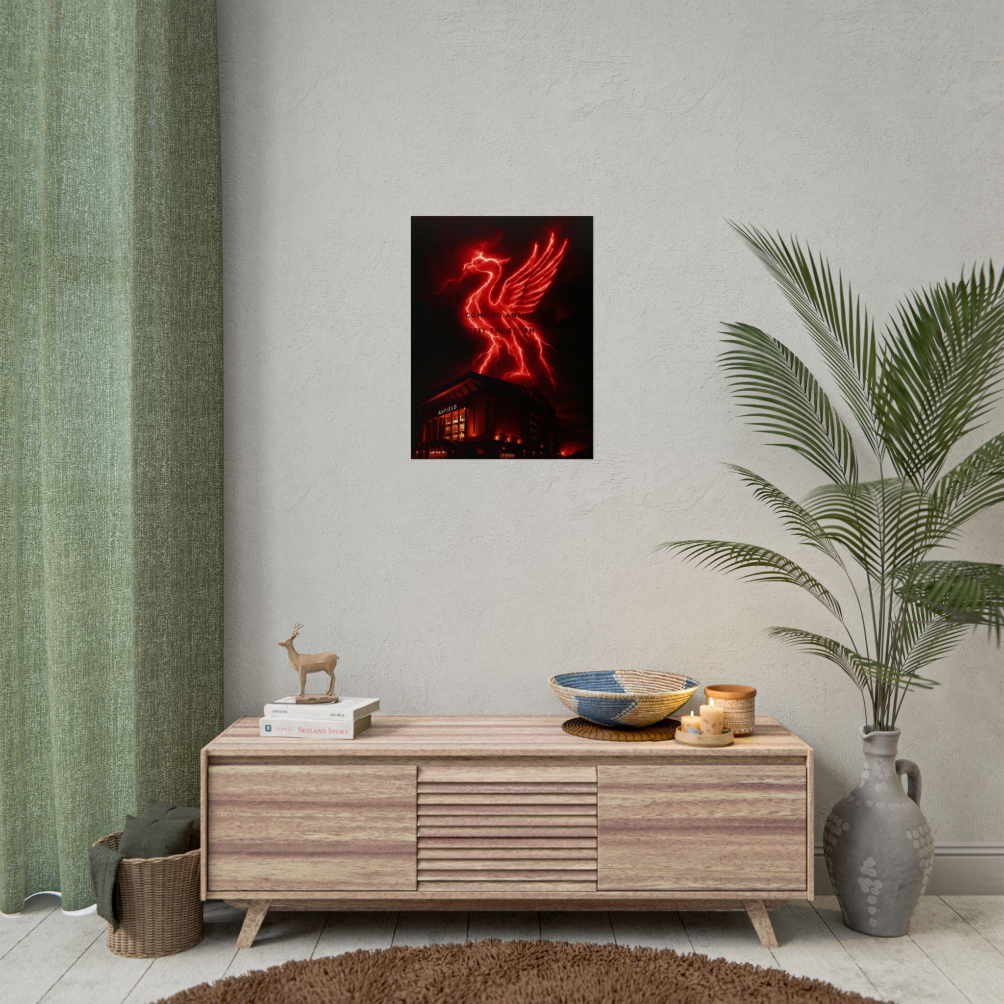 LFC Anfield Feel The Storm Print