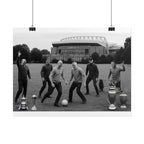 LFC Managers Kick About At The Park Print