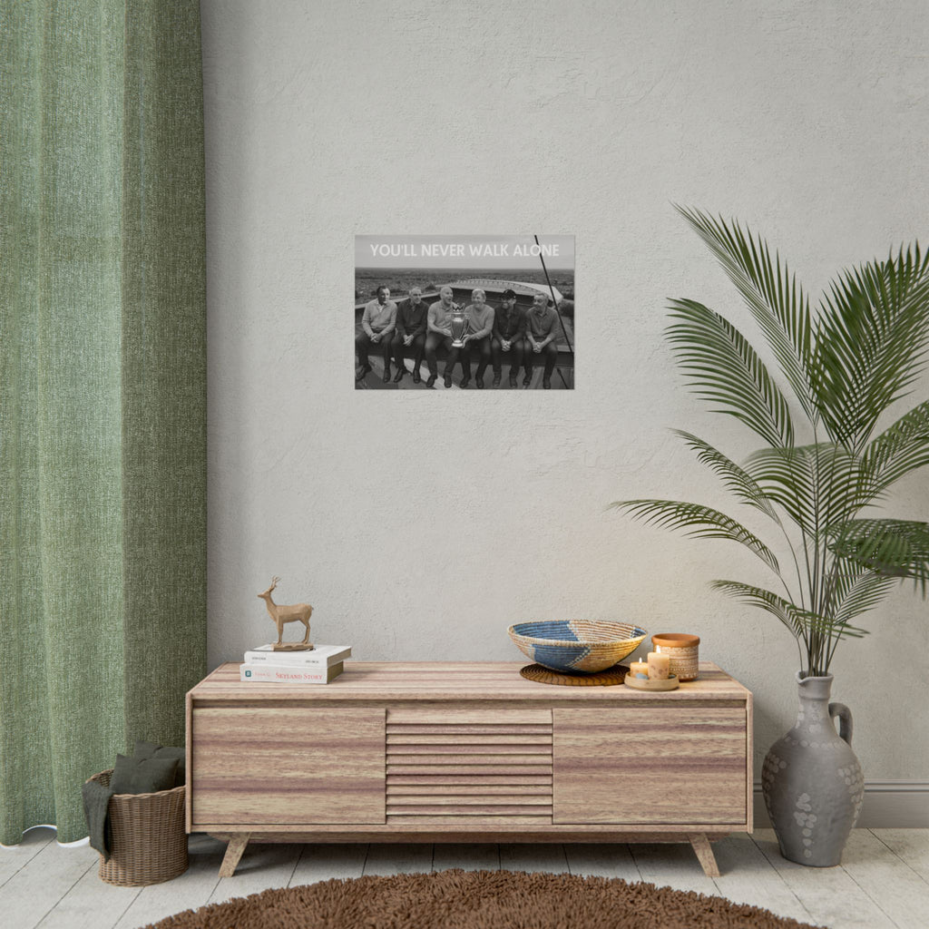 LFC Managers Girder Over Anfield Print