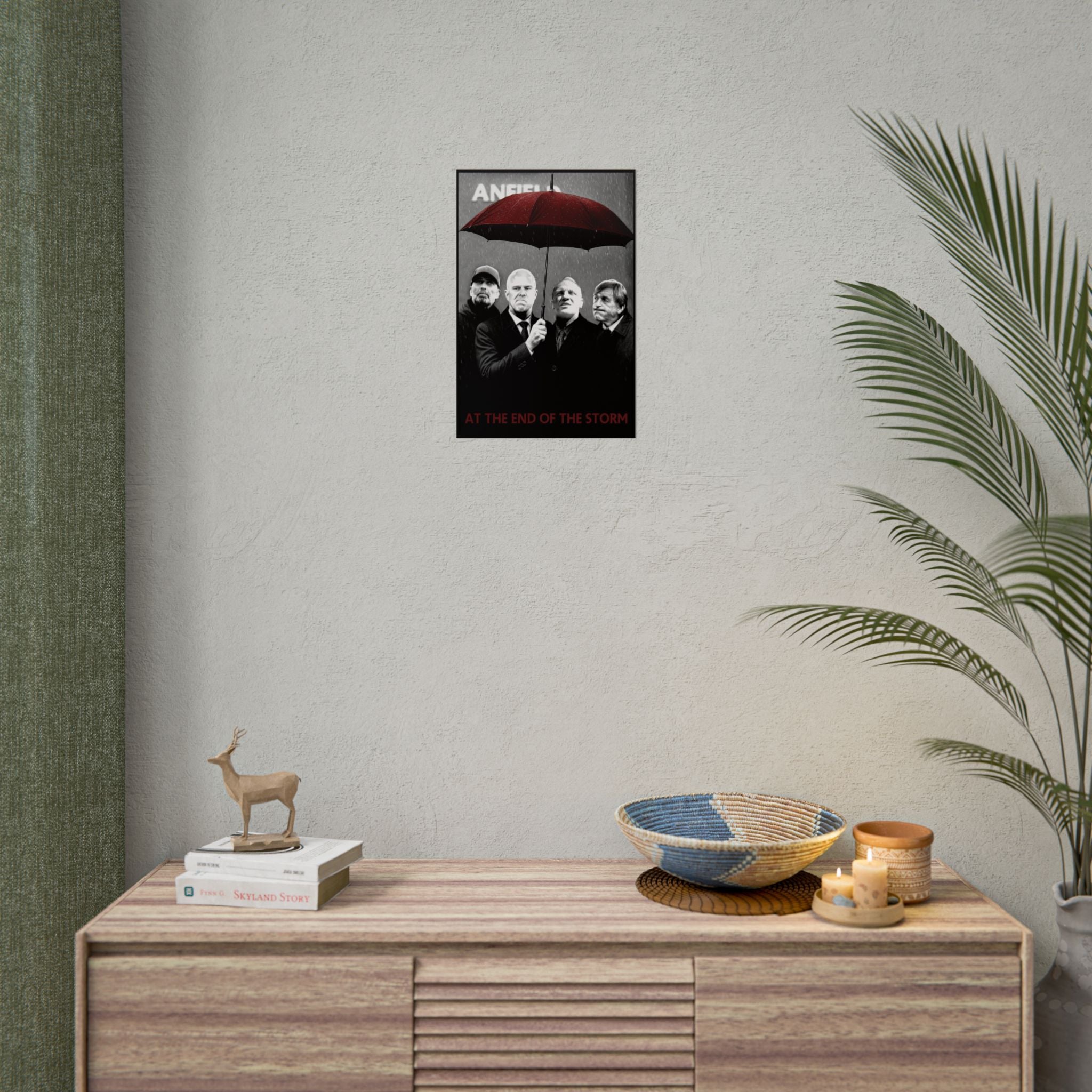 LFC Managers Anfield Storm Print