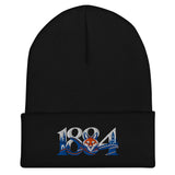 Leicester 1884 — Heritage Fox Embroidered Football Beanie