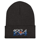 Leicester 1884 — Heritage Fox Embroidered Football Beanie