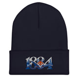 Leicester 1884 — Heritage Fox Embroidered Football Beanie