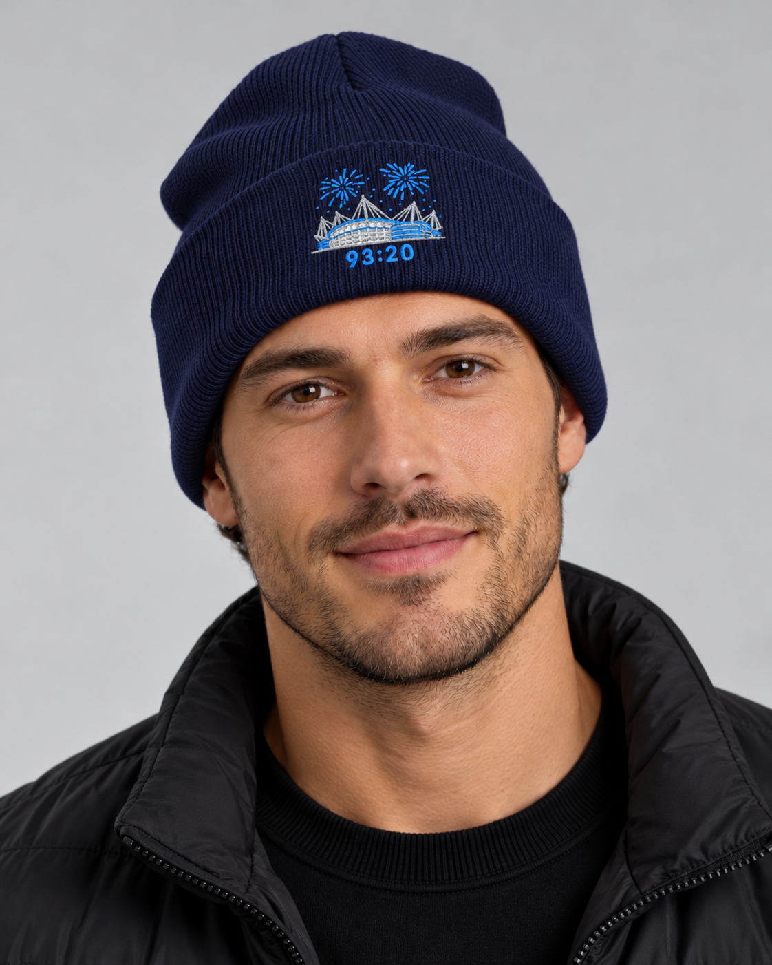 Time to Celebrate 93:20 Embroidered Football Beanie