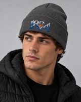 Leicester 1884 — Heritage Fox Embroidered Football Beanie