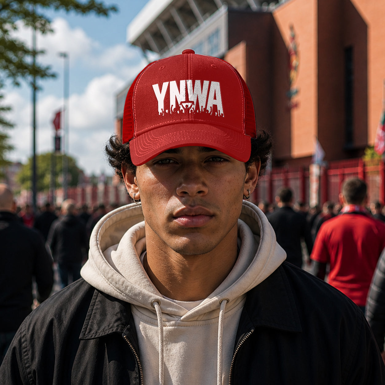 LFC YNWA Crowd Rise Trucker Cap