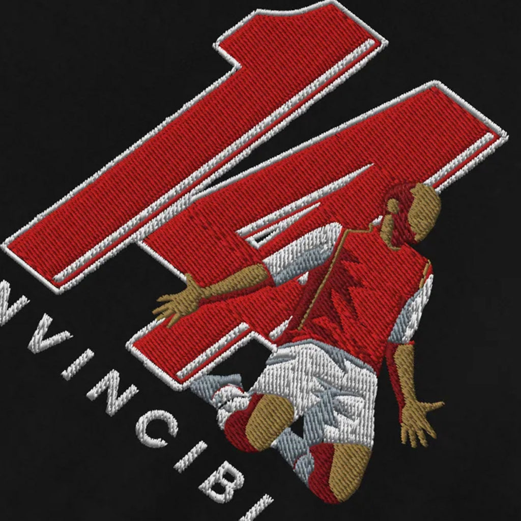 Thierry Henry Inspired Arsenal Embroidered Football T-Shirt
