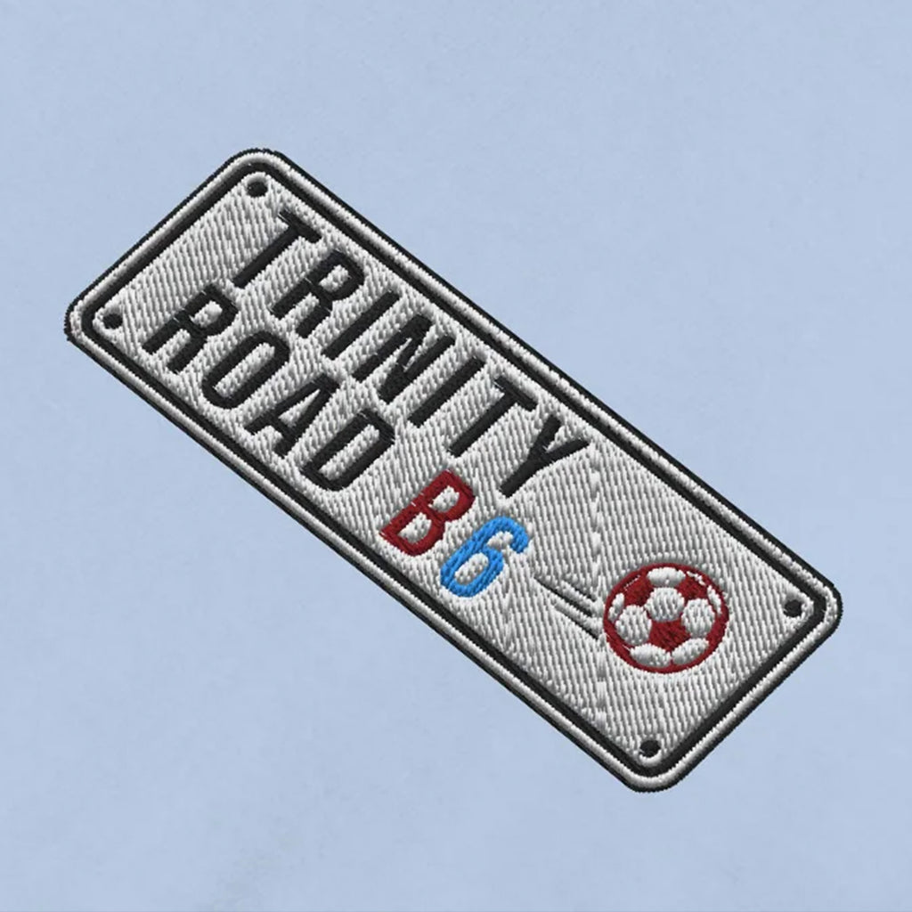 Aston Villa Street Sign Embroidered Football T-Shirt