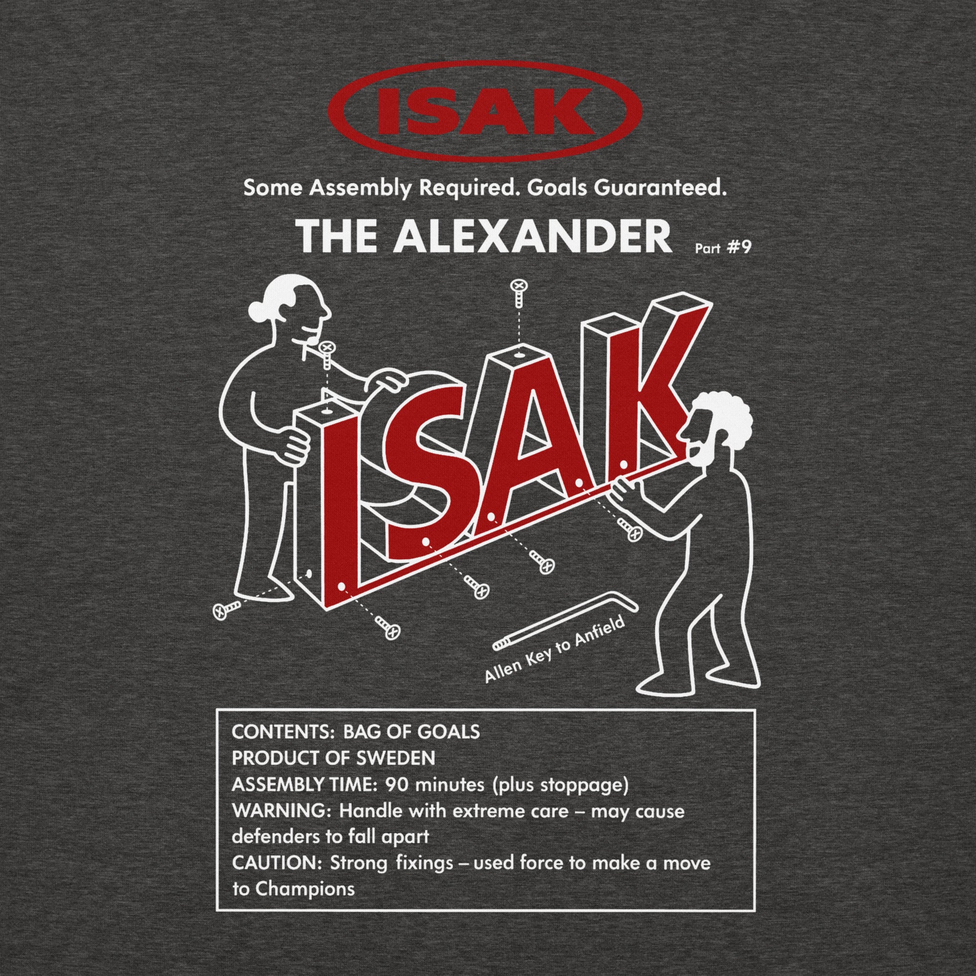 LFC Isak The Alexander Instructions Hoodie-Prism and Ink