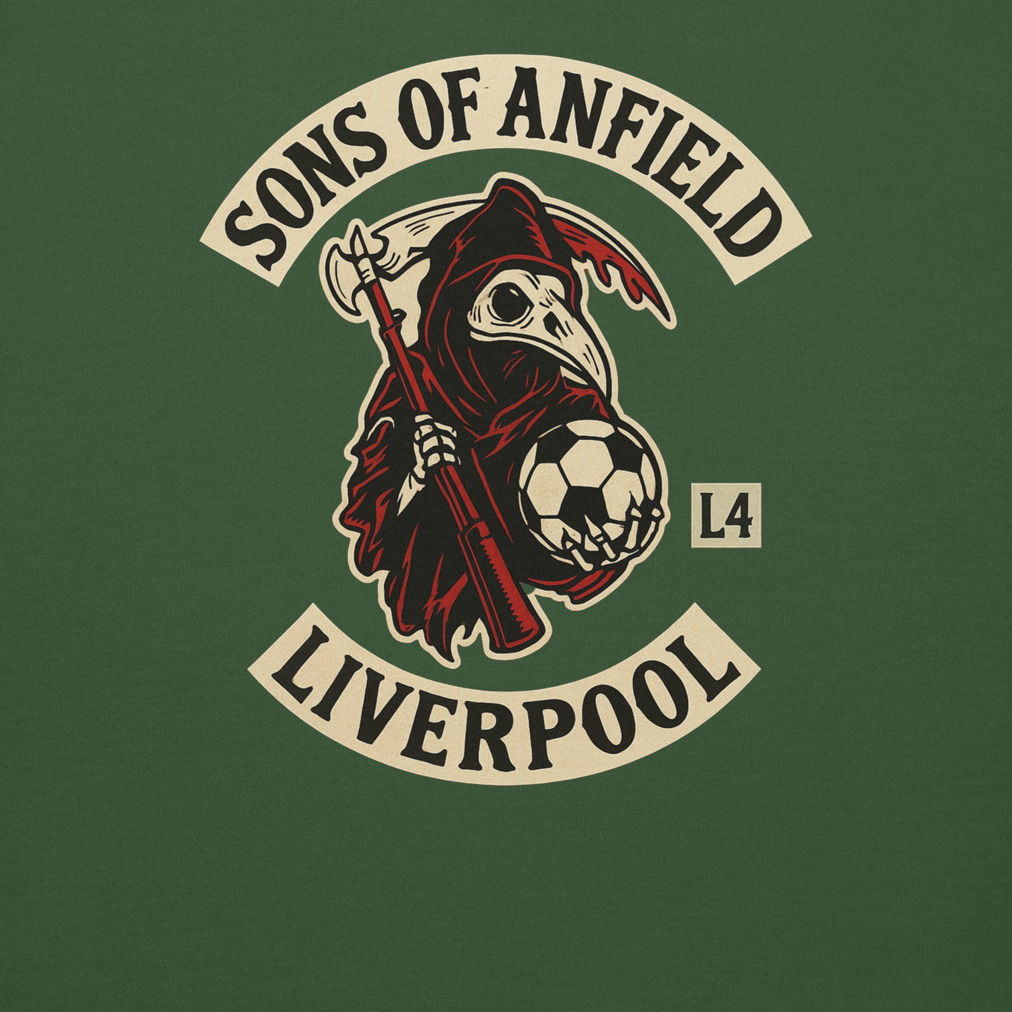 LFC Sons of Anfield Hoodie-Prism and Ink