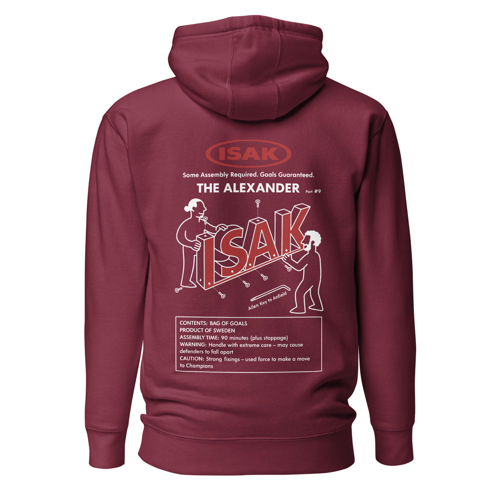 LFC Isak The Alexander Instructions Hoodie-Prism and Ink