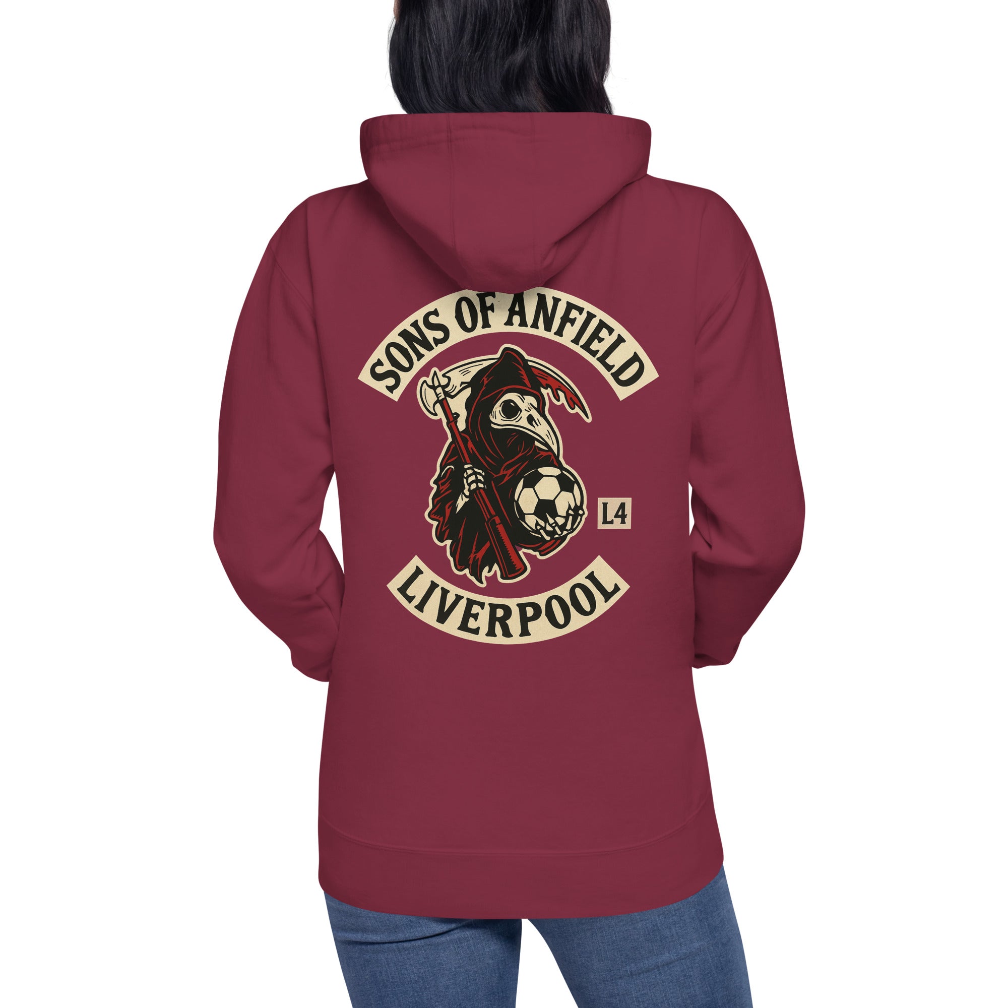 LFC Sons of Anfield Hoodie-Prism and Ink