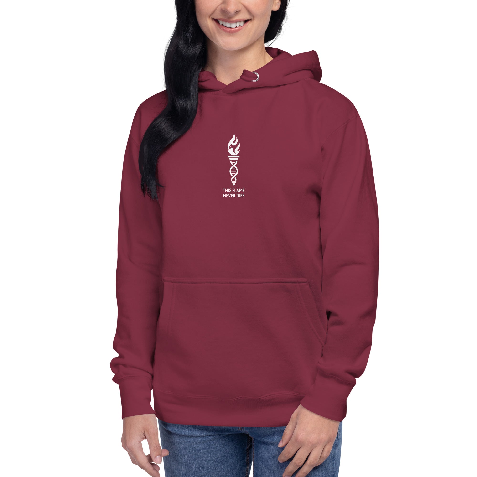 LFC This Flame Never Dies Hoodie-Prism and Ink