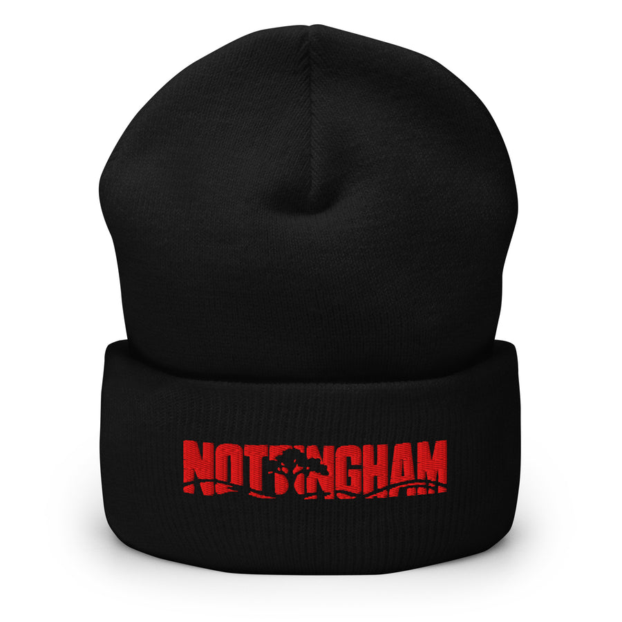 Nottingham — City Identity Embroidered Football Beanie
