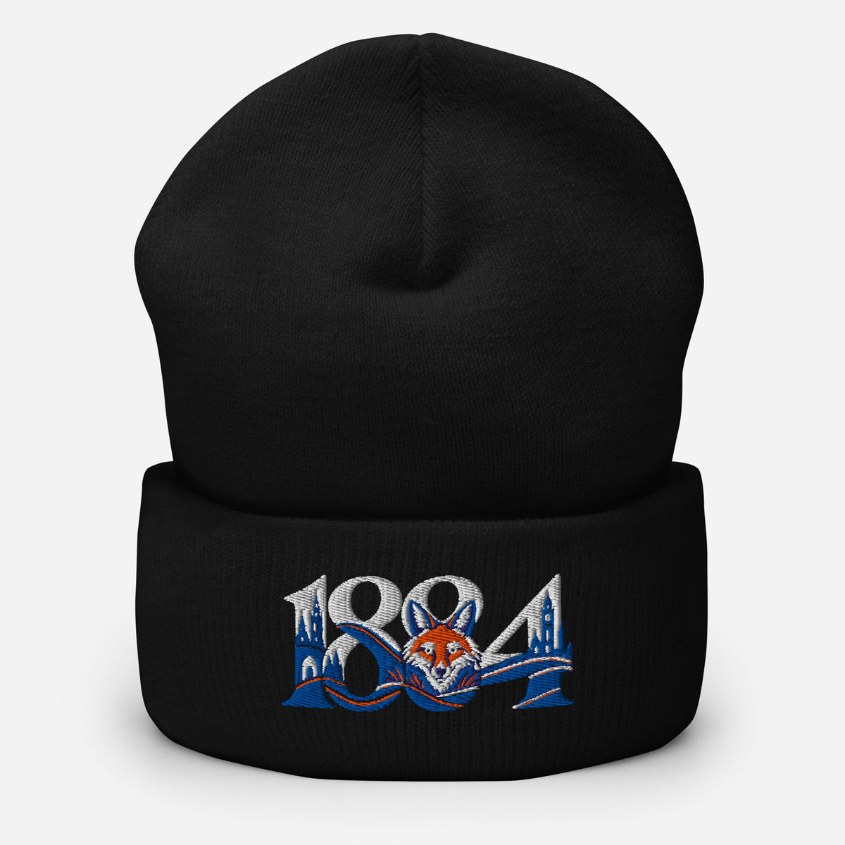 Leicester 1884 — Heritage Fox Embroidered Football Beanie