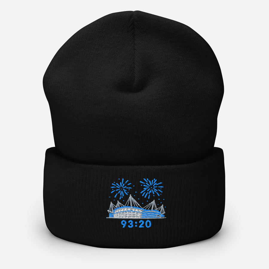 Time to Celebrate 93:20 Embroidered Football Beanie