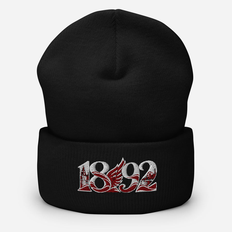 Liverpool 1892 Heritage Liver Bird Embroidered Football Beanie