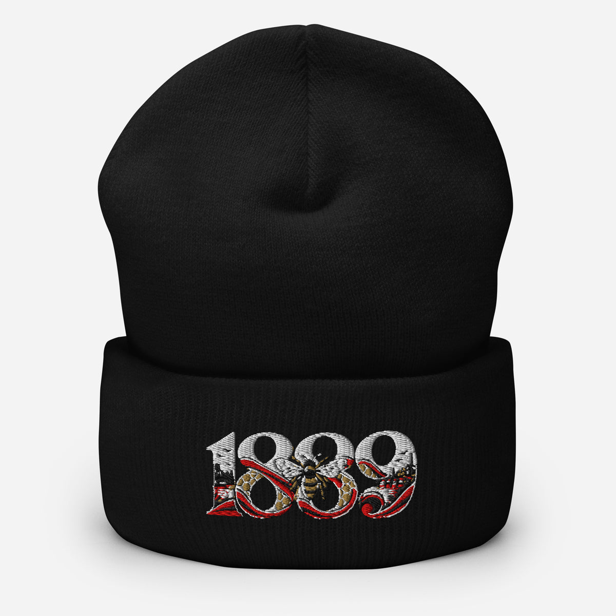 Brentford 1889 Heritage Bees Embroidered Football Beanie