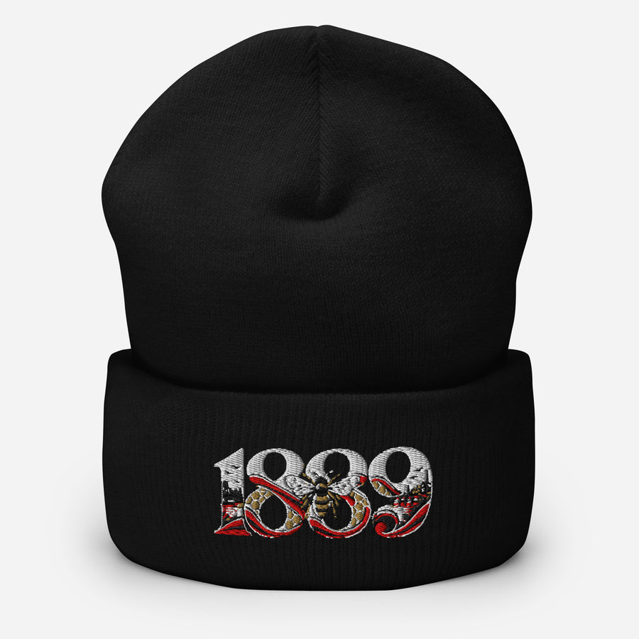 Brentford 1889 Heritage Bees Embroidered Football Beanie