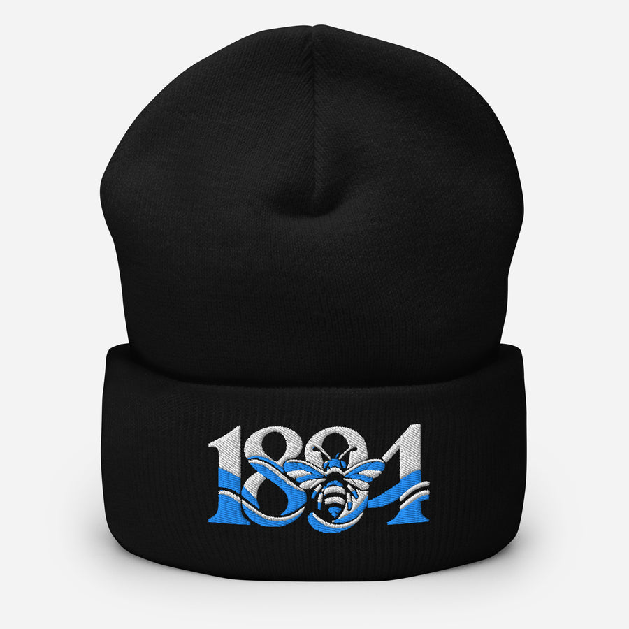 Manchester 1894 Worker Bee Heritage Embroidered Football Beanie
