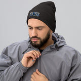 Ipswich Town 1878 Heritage Embroidered Football Beanie – dark grey front view