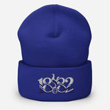 Tottenham Hotspur 1882 Heritage Embroidered Football Beanie – royal front view