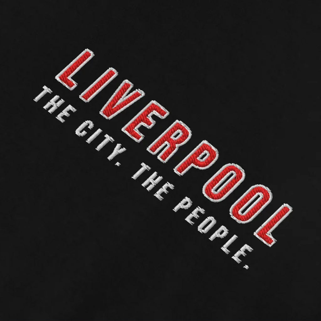 Liverpool The People Embroidered Football T-Shirt