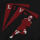 Mohamed Salah Inspired Liverpool King Embroidered Football T-Shirt
