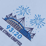 Time to Celebrate 93:20 Embroidered Football T-Shirt