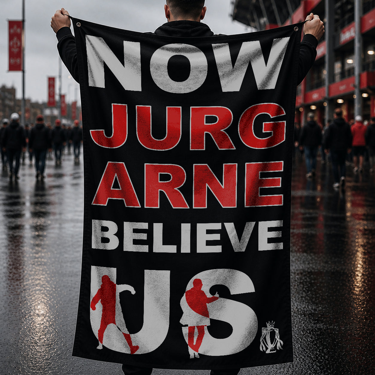 LFC Now Jurg Arne Believe Us Black Flag