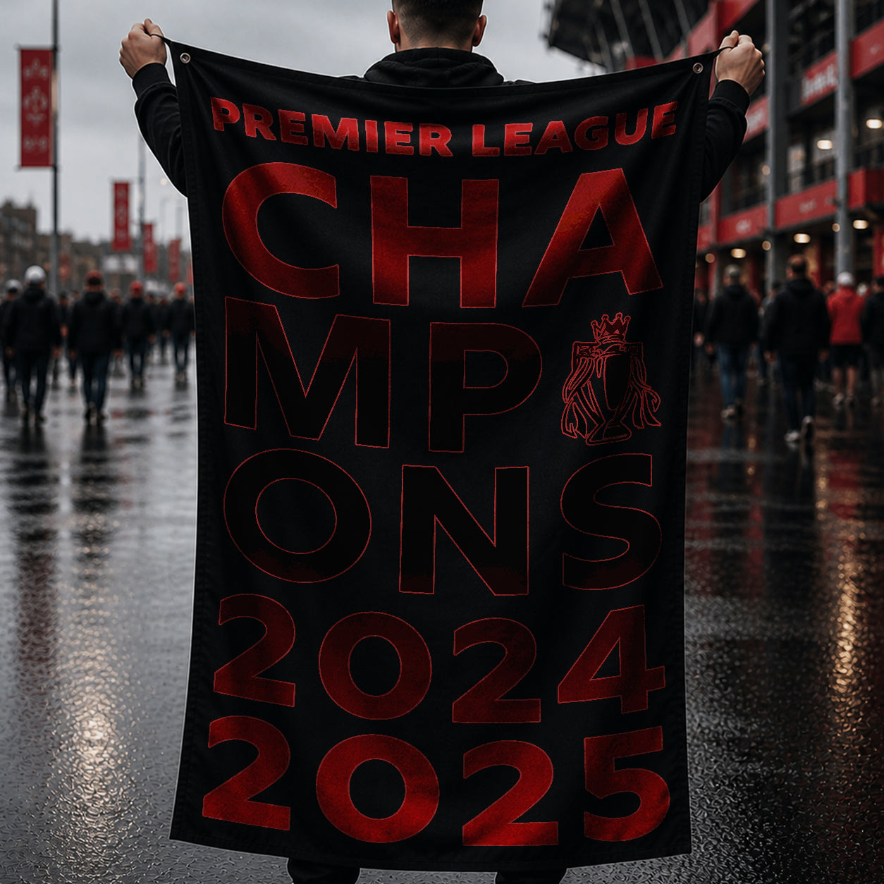 Limited 2024–2025 Gold Champions Edition Flag