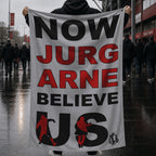 LFC Now Jurg Arne Believe Us Grey Flag