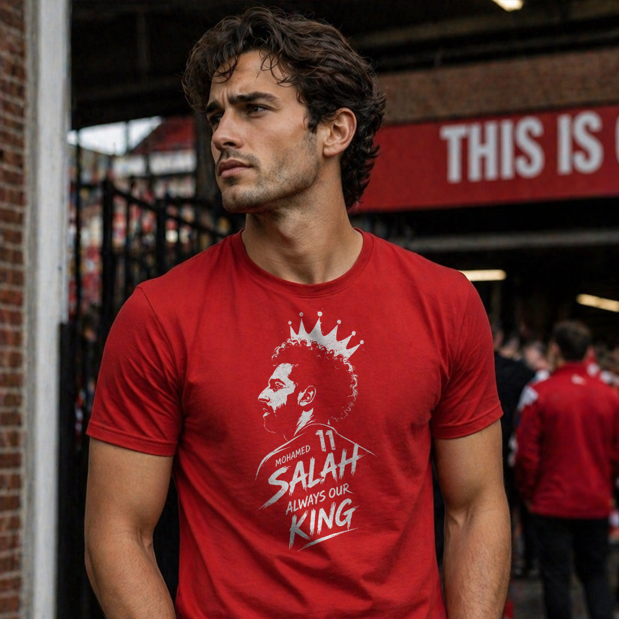 #11 Always Our King Crown T-Shirt