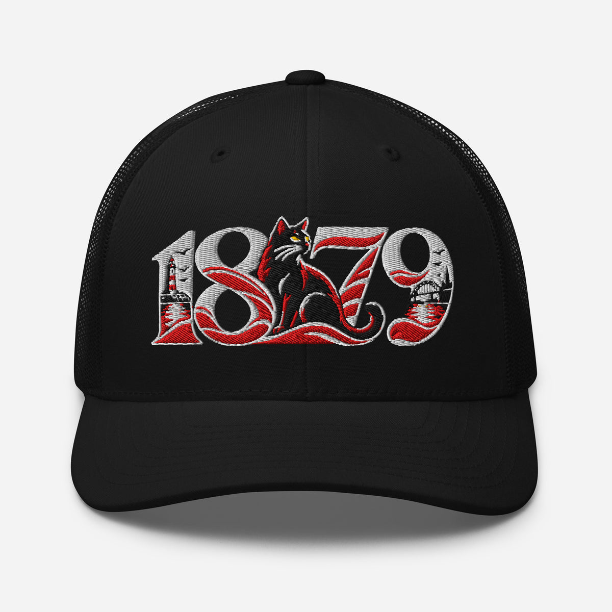 Sunderland 1879 Heritage Embroidered Football Trucker Cap