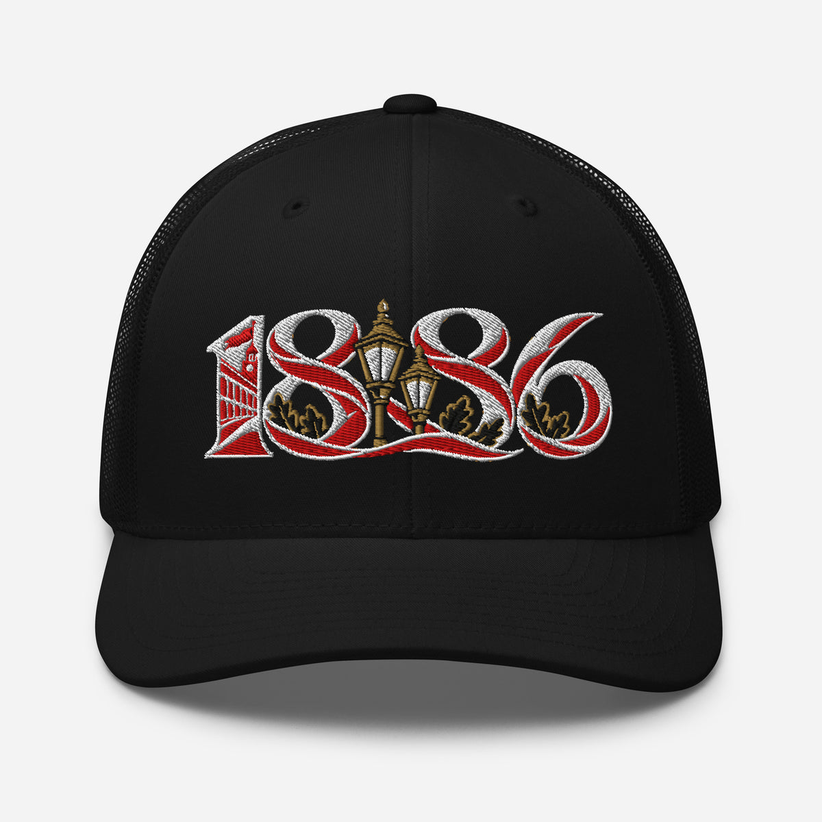 Arsenal 1886 Heritage Embroidered Football Trucker Cap
