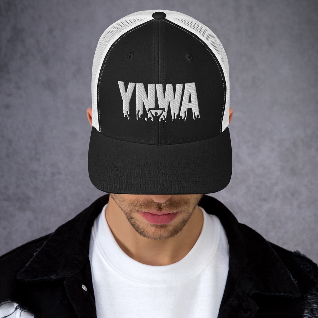 LFC YNWA Crowd Rise Trucker Cap-Prism and Ink