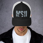 LFC Cap MS11 Legacy Trucker Cap-Prism and Ink