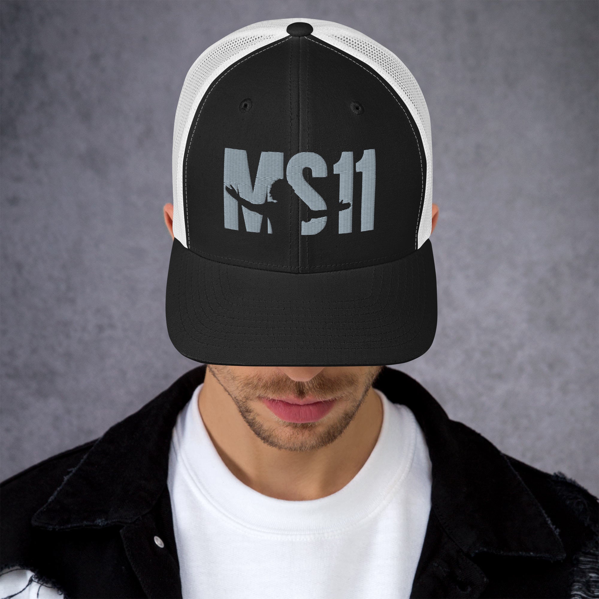 LFC Cap MS11 Legacy Trucker Cap-Prism and Ink